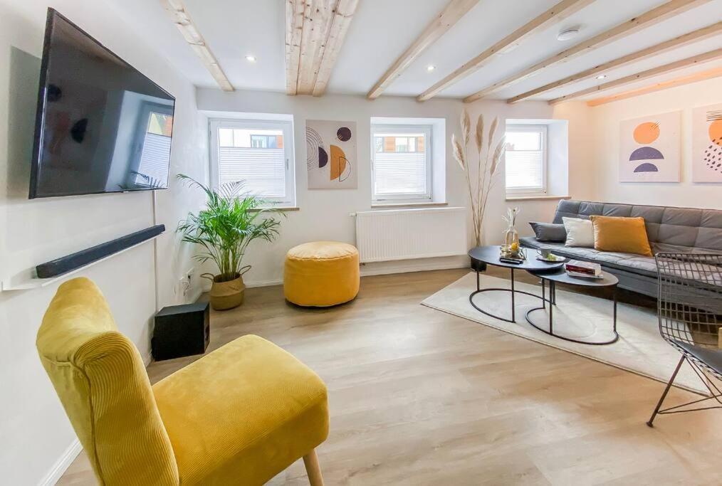 Stylisches Apartment Mit Terrasse In Der Altstadt Von Donauwoerth Ngoại thất bức ảnh