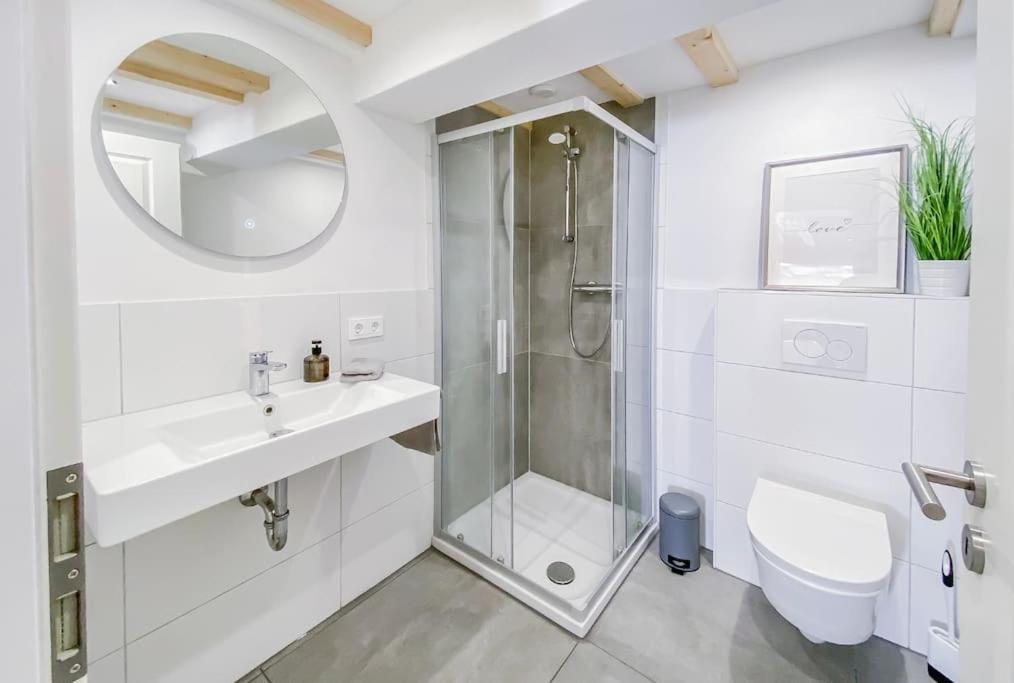 Stylisches Apartment Mit Terrasse In Der Altstadt Von Donauwoerth Ngoại thất bức ảnh