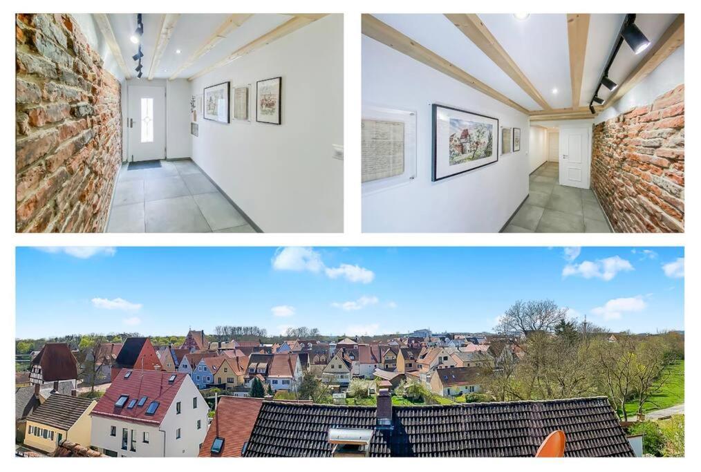 Stylisches Apartment Mit Terrasse In Der Altstadt Von Donauwoerth Ngoại thất bức ảnh