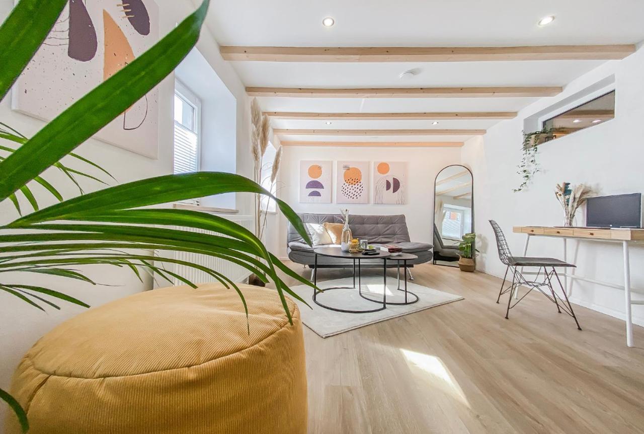 Stylisches Apartment Mit Terrasse In Der Altstadt Von Donauwoerth Ngoại thất bức ảnh